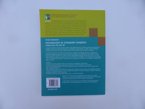 Introduction to Computer Graphics Using Java 2D and 3D av Frank Klawonn, 2008