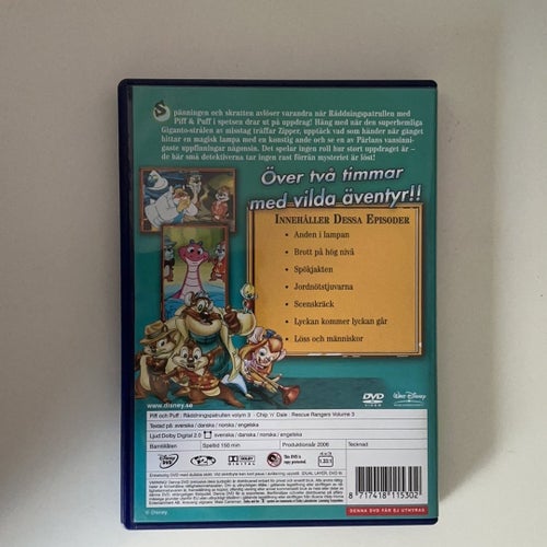 Piff & Puff Räddningspatrullen Volym 3 (DVD)