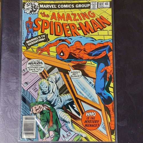 Marvel Comics The Amazing Spider-Man 1979 #189 FEB Beg Pris 395 Frakt 79