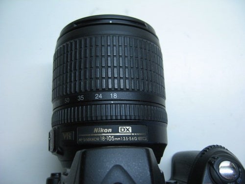 Nikon AF-S NIKKOR 18-105mm 1:3.5-5.6G ED DX VR-objektiv