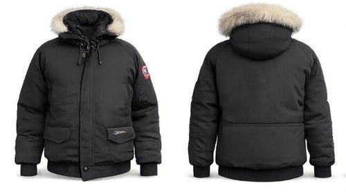 Canada Goose svart vinterjacka, storlek L/G