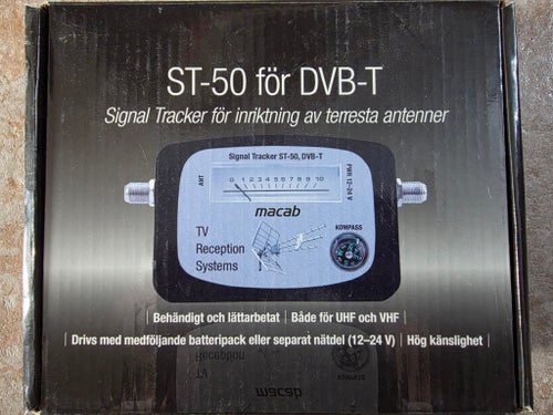 Macab ST-50 DVB-T Signal Tracker för antenninriktning