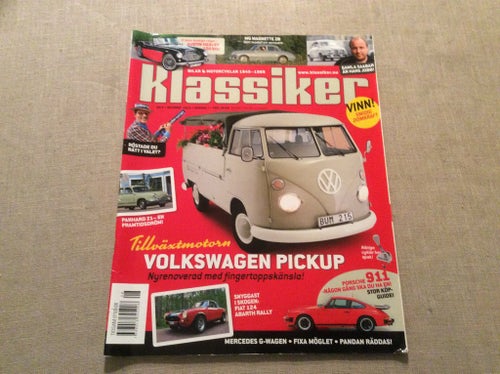 KLASSIKER Nr 8 2010 VW pickup,Porsche 911,HONDA VFR,Goggomobil,Panhard Z1