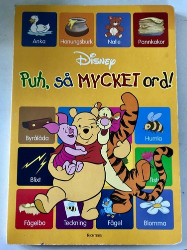 PUH, SÅ MYCKET ORD Walt Disney 2005