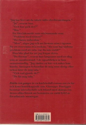 Giuseppe Pontiggia: Född två gånger.