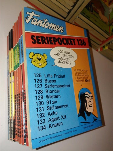 Seriepocket Helgonet 135. Very Fine