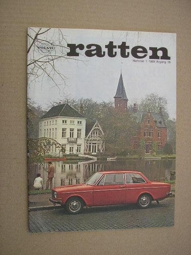VOLVO Tidning Ratten 1969 Nr. 1 SVÅRT NUMMER!