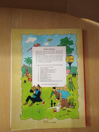 Tintin Herge Tintins äventyr Plan 714 till Sydney. 1970 andra upplagan. Very Fin