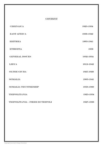 Italian Colonies and Territories 1893-1960 PDF (DIGITAL) ALBUM INGA FRIMÄRKEN!!
