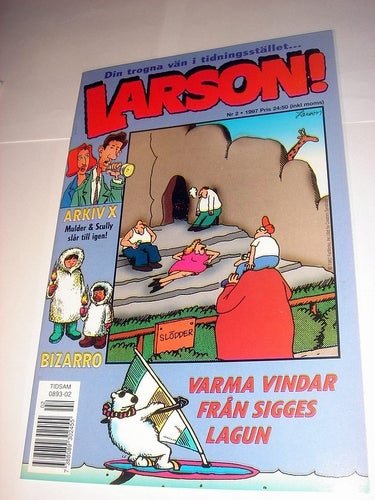 LARSON (svensk) NY OLÄST Nr 2 1997 !!!