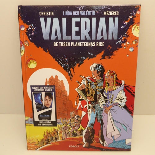 Linda och Valentin Valerian - De tusen planeternas rike 2017 Cobolt Nyskick