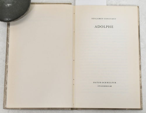 Adolphe / Benjamin Constant