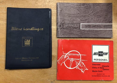 1970 Chevrolet Nova Owner´s Manual