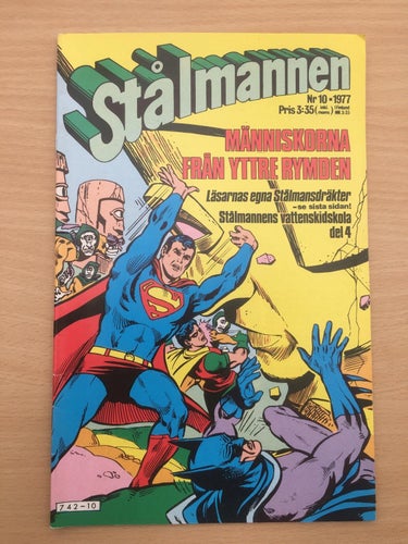 STÅLMANNEN - Nr 10 1977