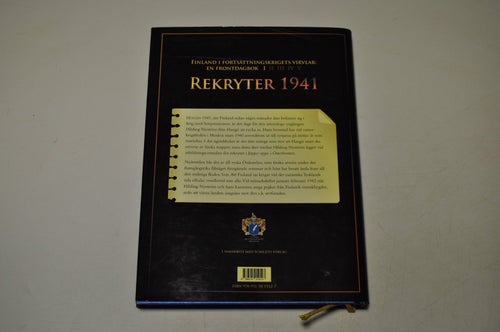 REKRYTER 1941 - Finland i fortsättningskriget I - Hilding Nyström