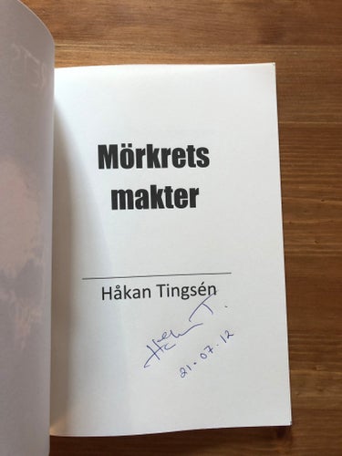 Mörkrets makter - Signerat exemplar - Prisbelönt novell