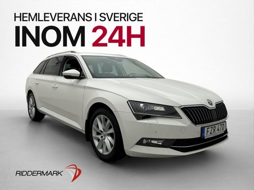 Skoda Superb 1.5 TSI Style Värmare Drag Kamera Canton Skinn