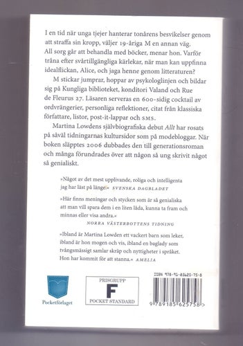 Allt av Martina Lowden, 2006