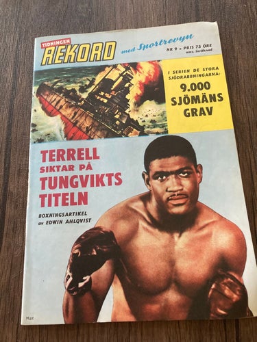Tidningen Rekord med Sportrevyn nr 9 1964