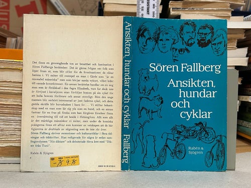 Ansikten hundar och cyklar av Sören Fallberg. Bok. Very good plus
