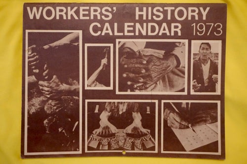 ALMANACKA ARBETARNAS HISTORIA 1973 KALENDER