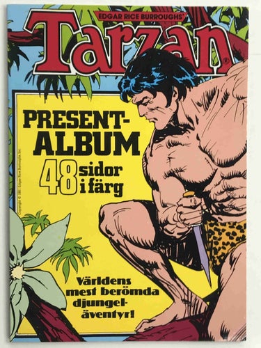 Tarzan presentalbum - 1981. Oläst!