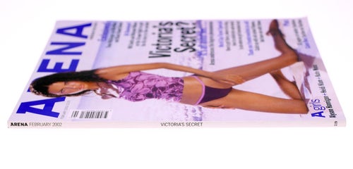 Arena magazine No.119 February 2002-Victoria's Secret issue-Weight 488g-FREEPOST