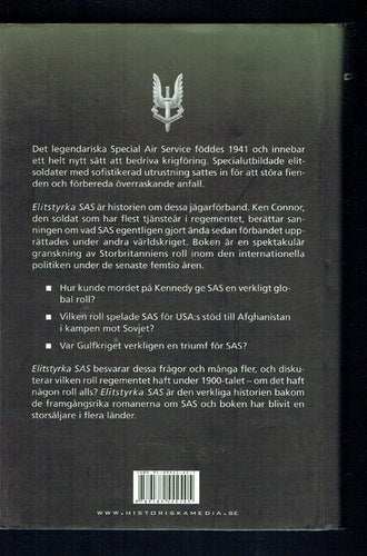 Elitstyrka SAS - Ken Connor (Inbunden)