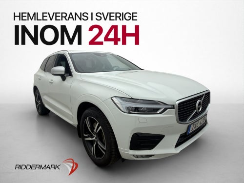 Volvo XC60 D4 AWD R-Design Värm VOC Drag HUD Kamera CarPlay