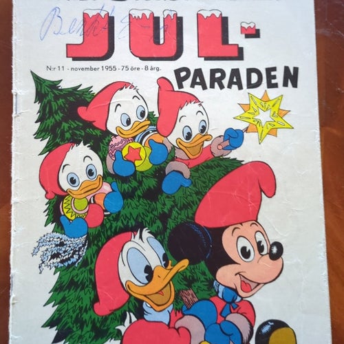 Walt Disney's Serier Julparaden, 1955
