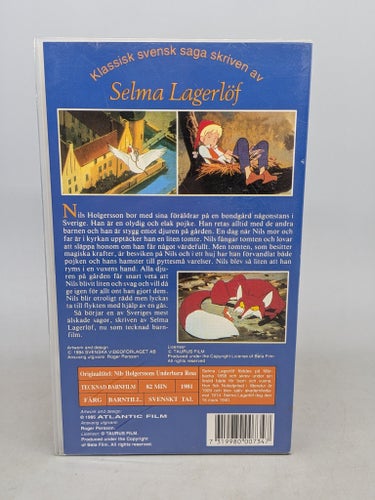 Nils holgerssons underbara resa - Selma Lagerlöf - Svenskt tal - VHS
