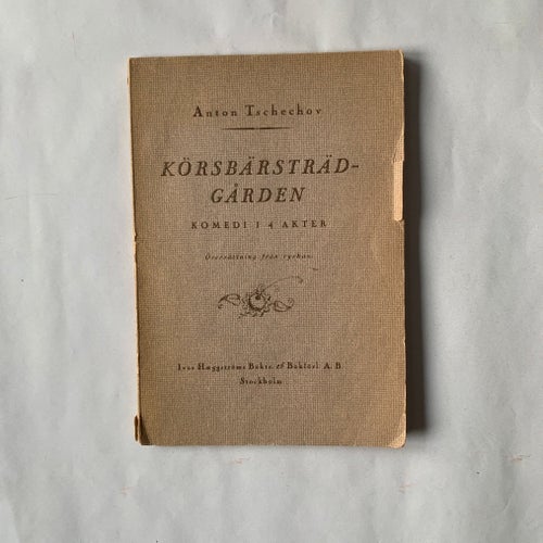 Körsbärsträdgården - Anton Tschechov