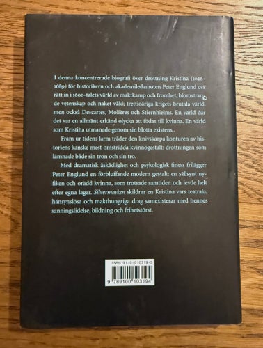 Ny bok Silvermasken av Peter Englund