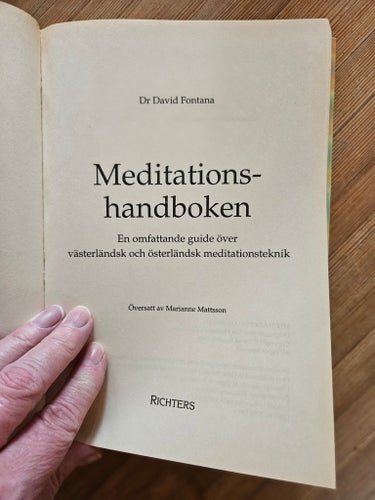 Meditationshandboken av Dr David Fontana, 1997