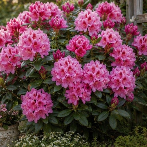 Rhododendron Rosa– Färgsprakande prakt för din trädgård!