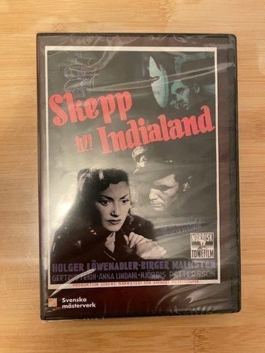 Skepp till Indialand (1947) Ingmar Bergman *INPLASTAD*