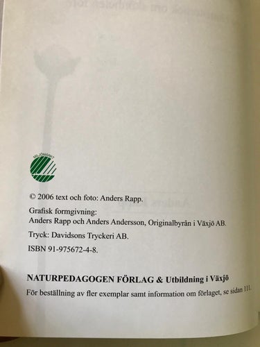 VILDA KNOPPAR En blomsterbok om skönheten innan Anders Rapp 2006