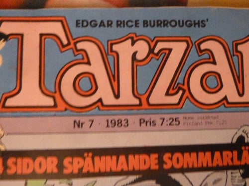 TARZAN, NR 7 - 1983, TIDNING