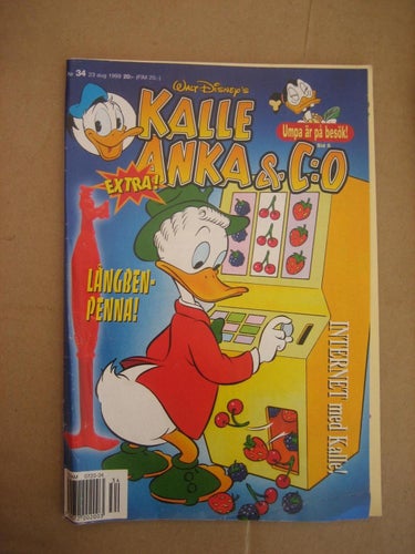 Kalle Anka & C:O    Nr:34-1999