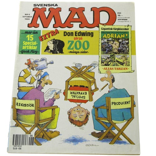 Svenska Mad - 1990 - NR 6