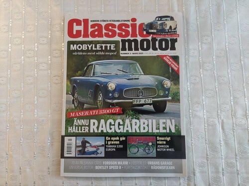 Classic motor Nummer 3 2025 Maserati 3500 Yamaha 350 Europa MB 220b