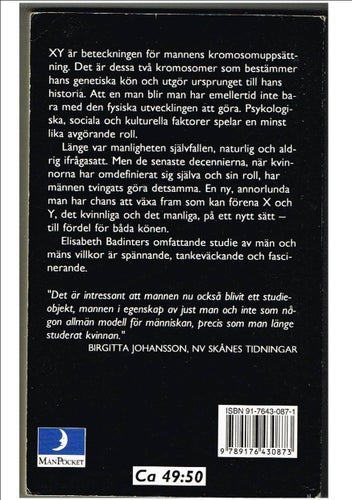 XY om mannens identitet - Elisabeth Badinter (1994)