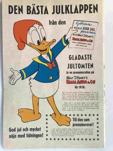 Kalle Anka - 1957:25 VG-FN