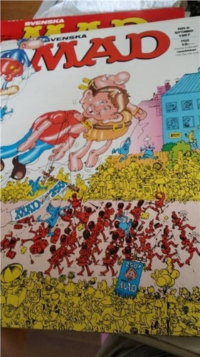 svenska MAD nr 9/1987 !