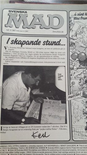 svenska MAD nr 9/1987 !
