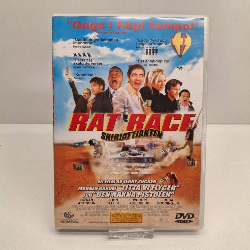 Tar Race - Cleese, Atkinson - Region 2, DVD-Film, Svensk text, Fint skick