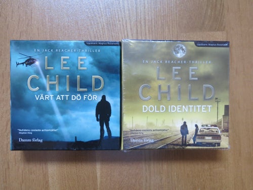 Lee Child - Värt att dö för & Dold identitet (Ljudböcker)