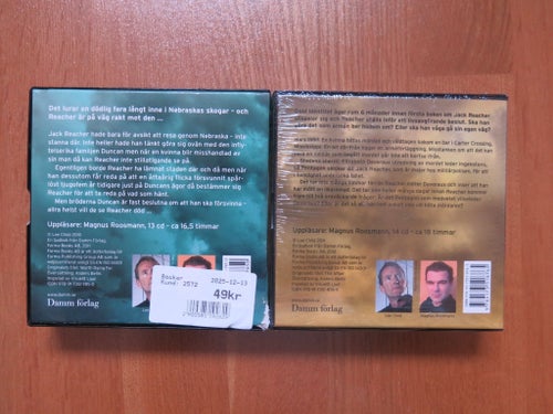Lee Child - Värt att dö för & Dold identitet (Ljudböcker)