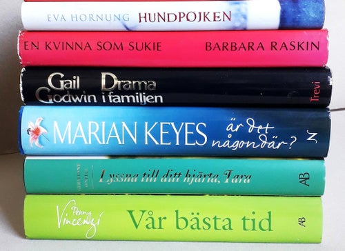 Bokpaket 6romaner