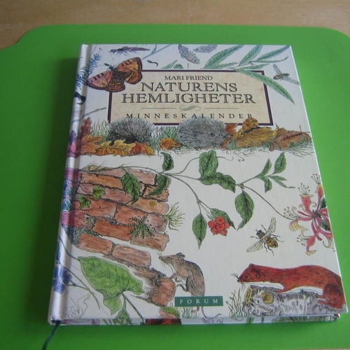 "Naturens hemligheter" - Minneskalender / Mari Friend